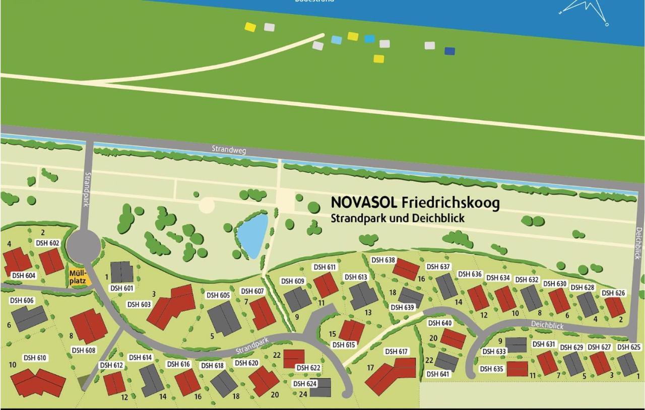Willa Friedrichskoog-Deichblick 22 Zewnętrze zdjęcie